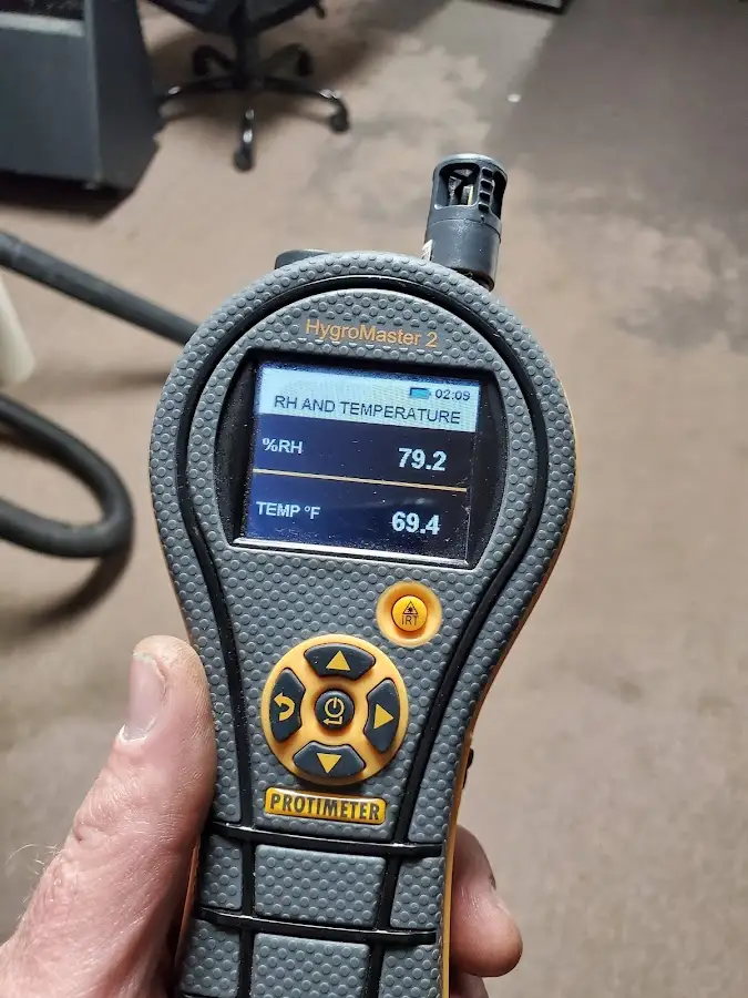 Moisture meter humidity assessment for Mold Remediation & Removal in Harriman